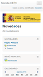 Mobile Screenshot of moodle.cepc.es